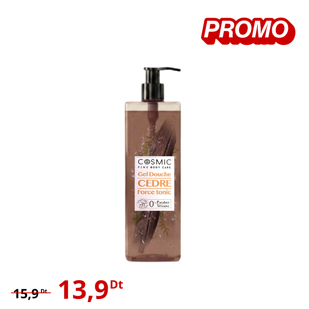 Gel Douche Cèdre (PROMO)