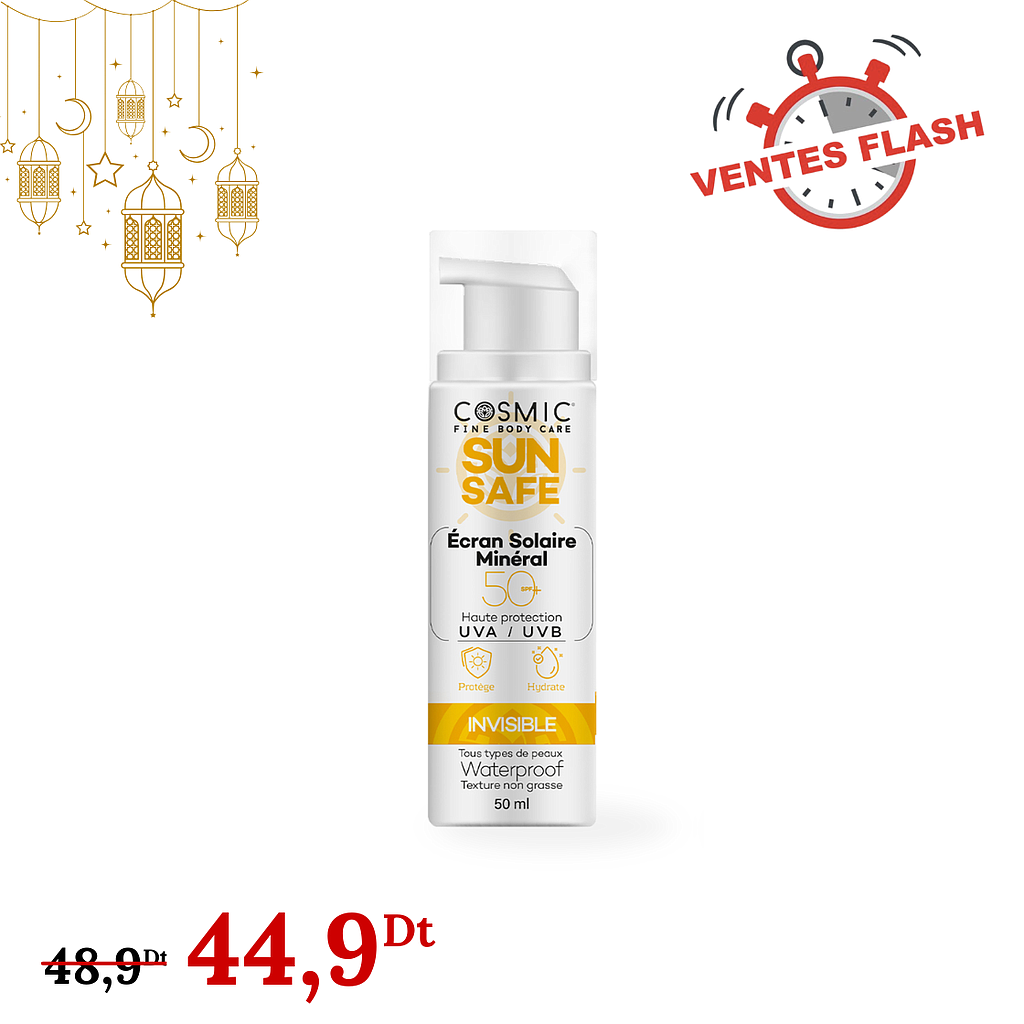 Écran Solaire Minéral Invisible (VENTE FLASH)