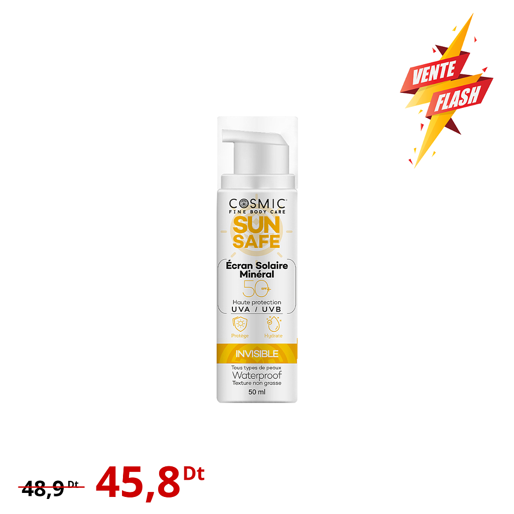 Écran Solaire Minéral Invisible (VENTE FLASH)