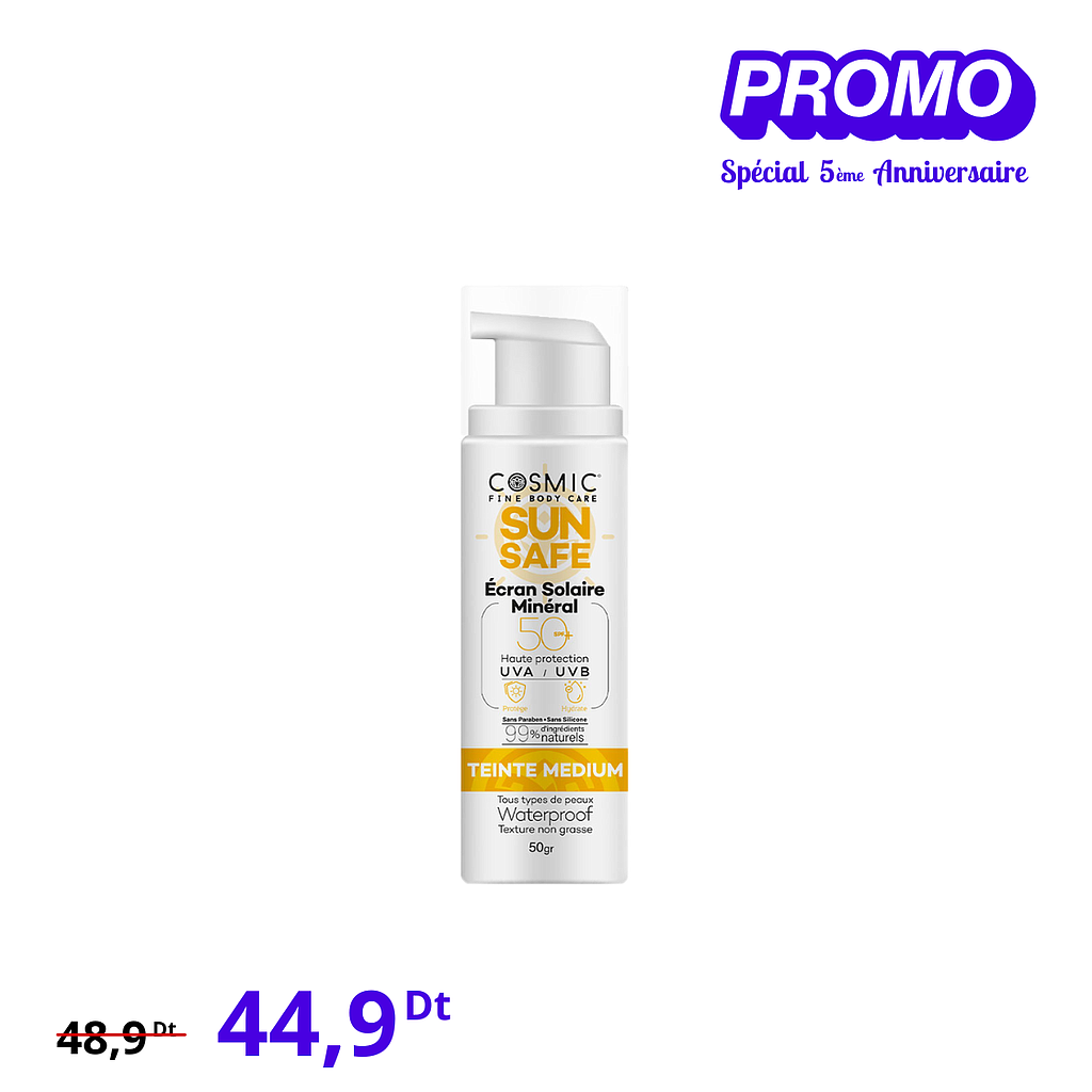 Écran Solaire Minéral Medium (PROMO)