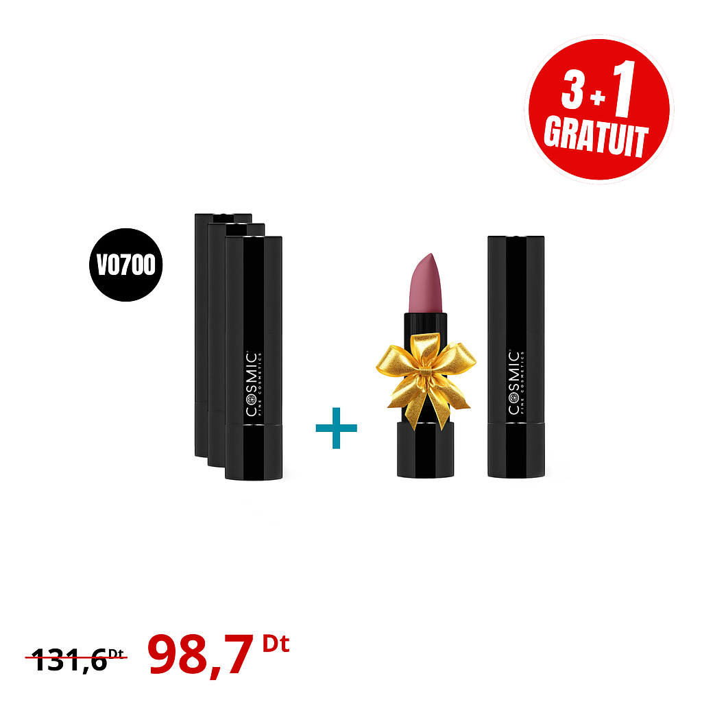 Pack Rouge à Lèvres V0700 (3+1GRATUIT)