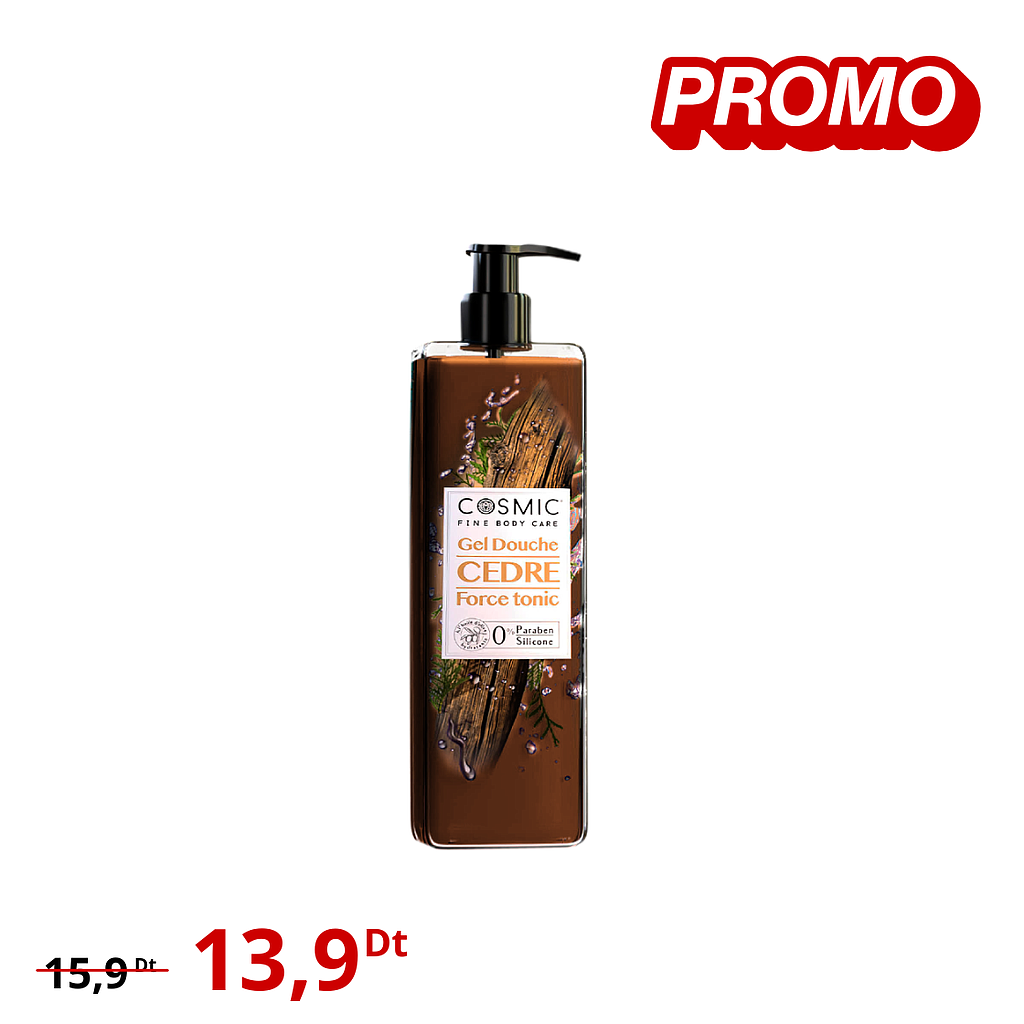 Gel Douche Cèdre (PROMO)