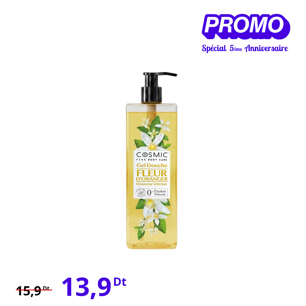 Gel Douche Fleur d'Oranger (PROMO)