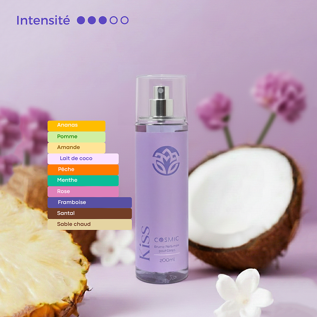 Kiss - Brume parfumée 200ml