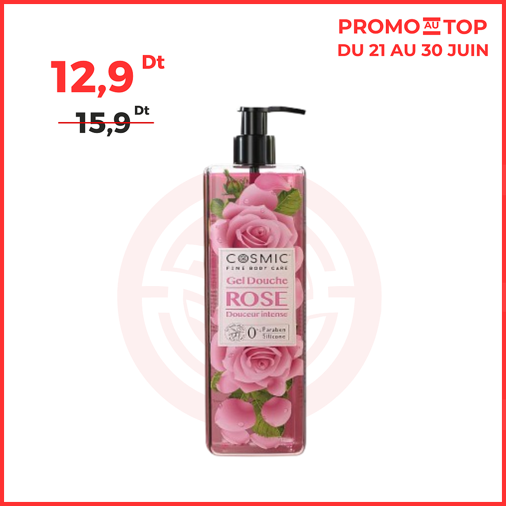 Gel Douche Rose (PROMO)